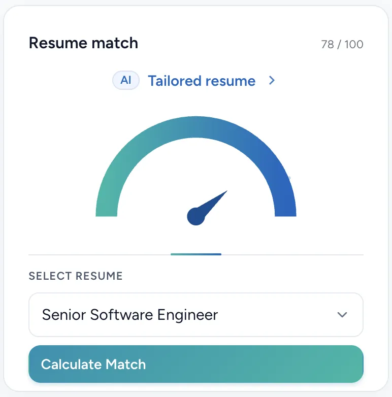 ApplyWave AI Match Score